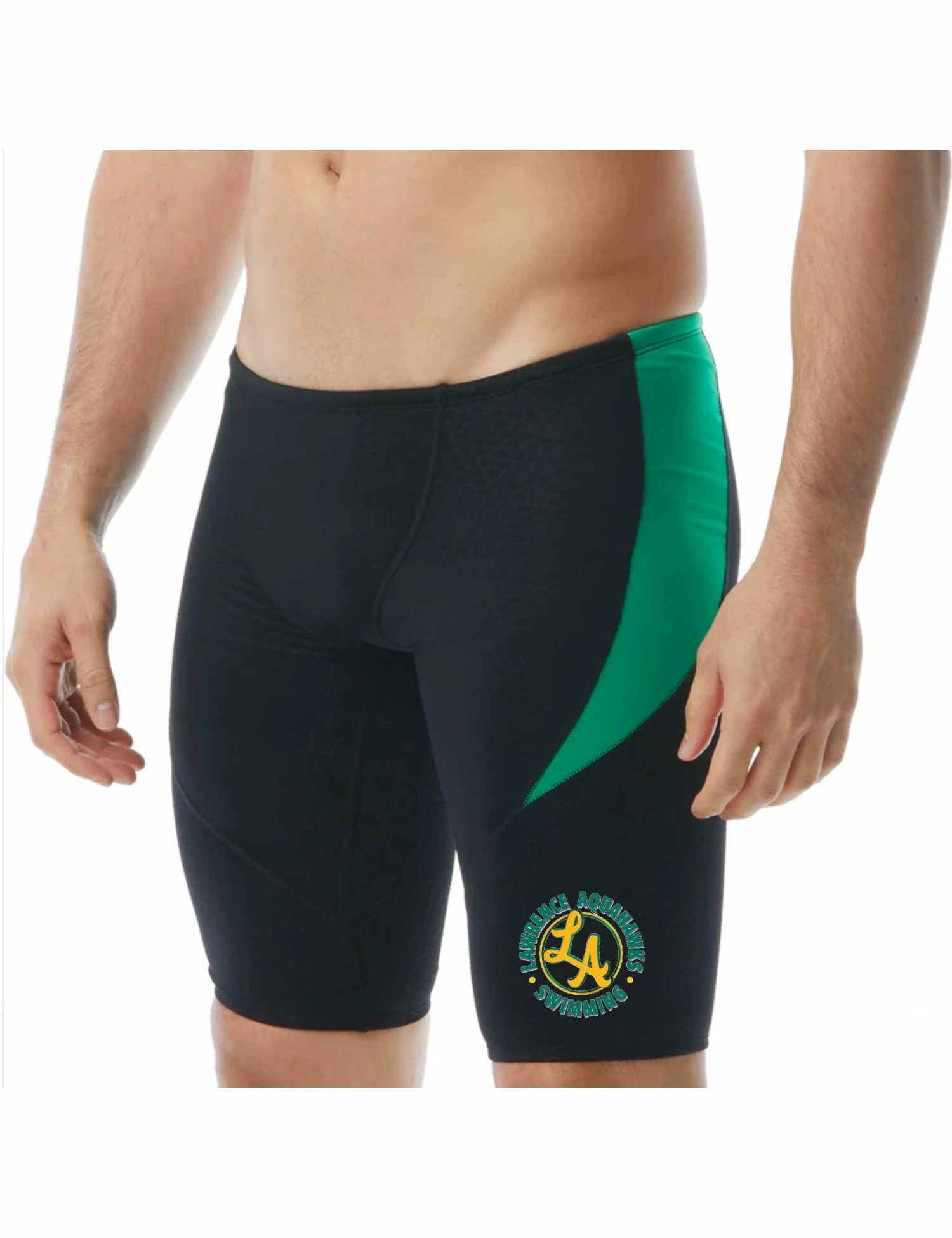TYR Lawrence Aquahawks Team Suit - Male 1 TYR Lawrence Aquahawks Team Suit - Male