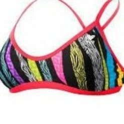 TYR Two Piece Suits Jungle Crosscutfit Tie Back Top